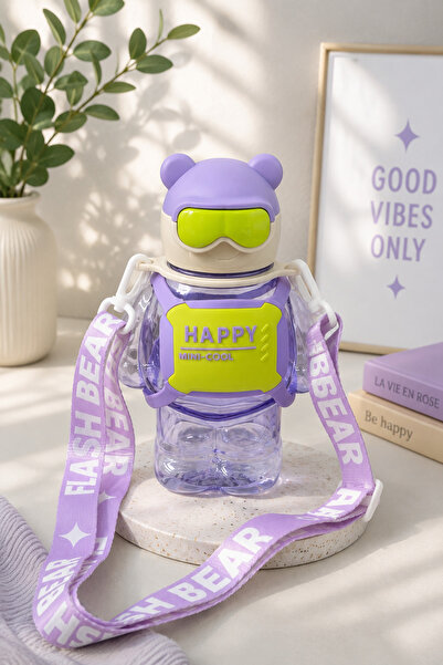 YzHome Luxury Colored Acrylic Hanging Water Bottle 1000ml