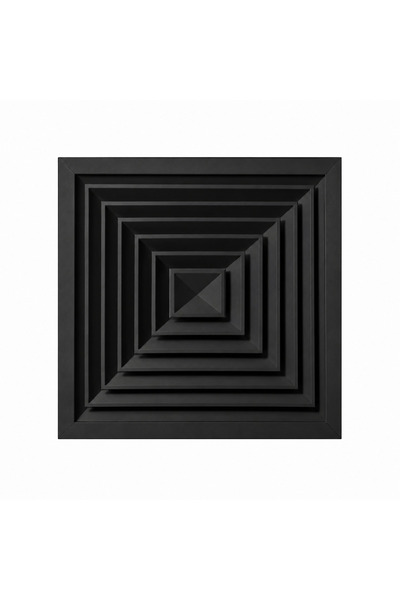 Meridyen Menfez External Dimension: 45X45 - Internal Dimension: 30X30 Matte B...
