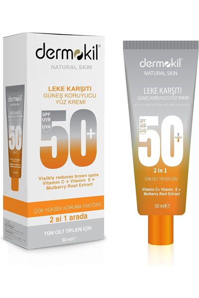 Yıldızan meala kozmetık store Leke Karşıtı Güneş Koruyucu Yüz Kremi 50 ml 202...