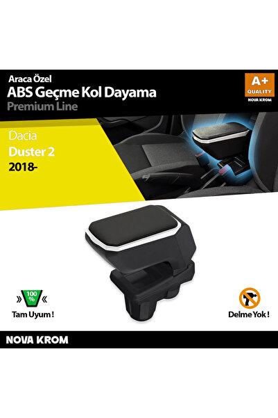 Nova Krom Dacia Duster 2 Kol Dayama Kolçak Geçmeli ABS Gri 2018-2023