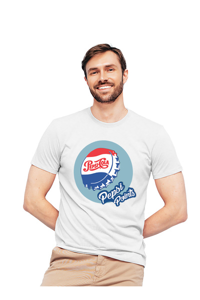 Generic Fashion World Pepsi Design High Quality Printed Cotton T-Shirt