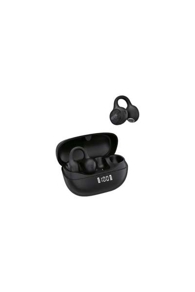 EONE Wireless Stereo Earbuds with Ergonomic Clip Design and Digital Display f...