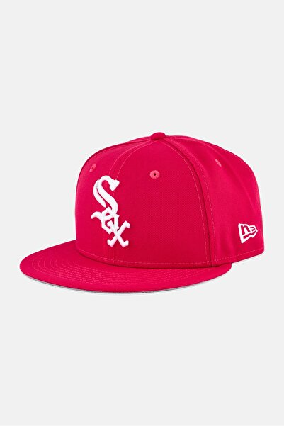 NEW ERA x MLB Men Chicago White Sox Embroidered Fitted Cap, Pink