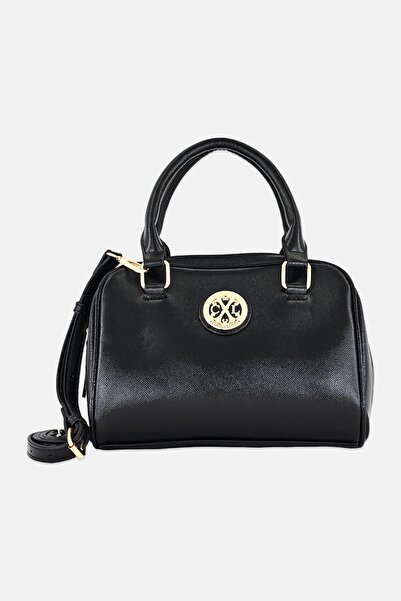 CXL by Christian Lacroix Women Brand Logo Hand Bag, Black