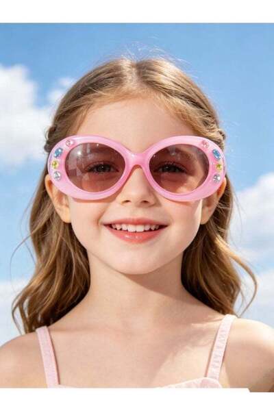Five Dream House Kids UV400 Protection with Light Weight Eyewear, 3D Color Rh...