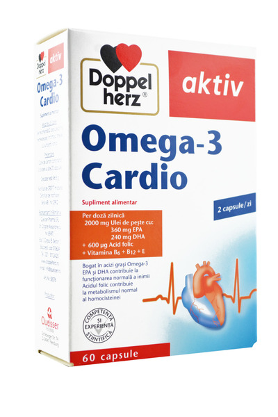 doppel herz Omega-3 Cardio Aktiv 60cps