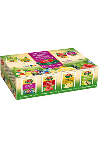 Fares Ceai cu Fructe Asortate 120 plicuri