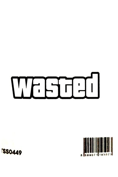 ekstrafix The Sticker Story Wasted Tss0449 Personification Sticker - 2 Pieces