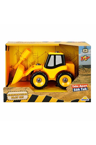 Zapp Toys Vehicul de constructie cu surubelnita, Zapp Toys, Buldozer