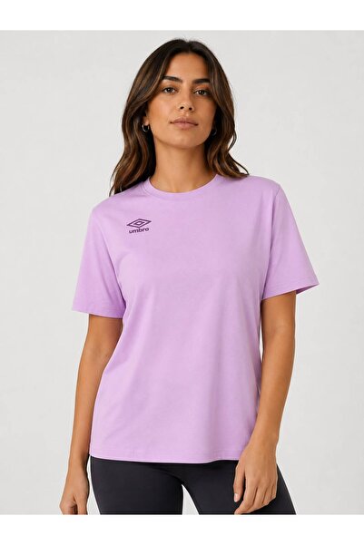 UMBRO Season Lila Cotton Women's Sports T-Shirt - Vf0510