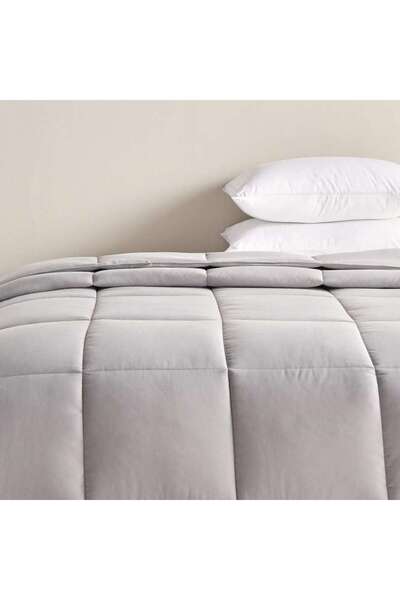PAN HOME Westland All Season Reversible Full Comforter 160x240cm - Light Grey