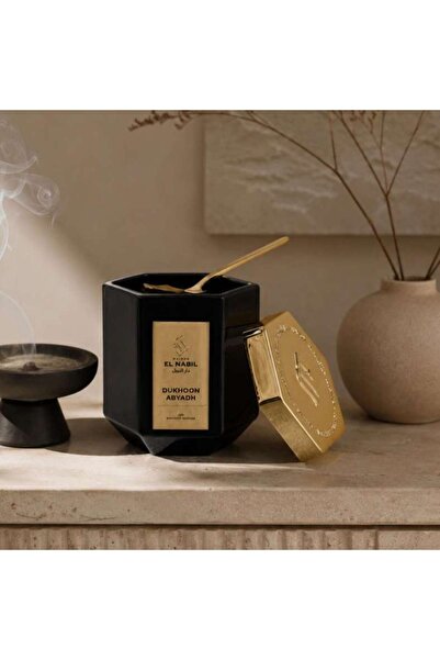 PAN HOME Al Nabil Dukhoon Abyadh 80gm - Black