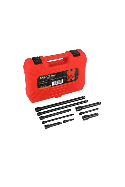 Kraft&dele Set de chei tubulare lungi pentru impact, 1/4 " - 3/8 ", 1/2 ", 9 ...