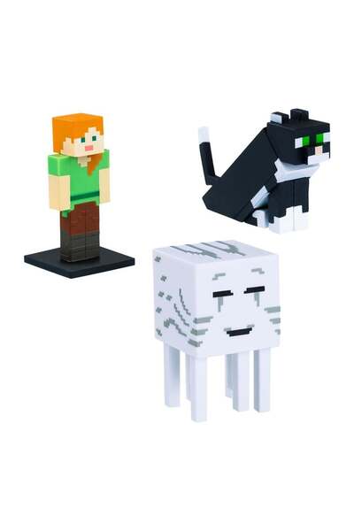 MINECRAFT 3D Toppeez 3'lü Figür Seti 18247 Model 1