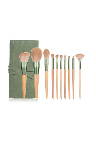 ECARLA Set de 10 pensule de machiaj