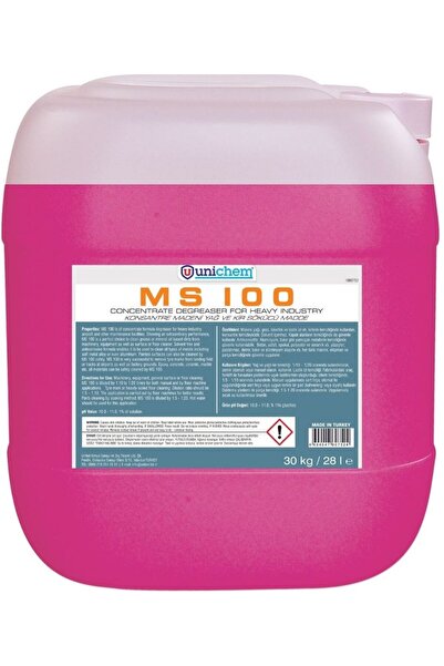 MS 100 MADENİ YAĞ VE KİR SÖKÜCÜ 30 KG