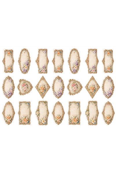 TELLGRAF Patterns Themed Sticker Set (21X31 cm 1 Set)