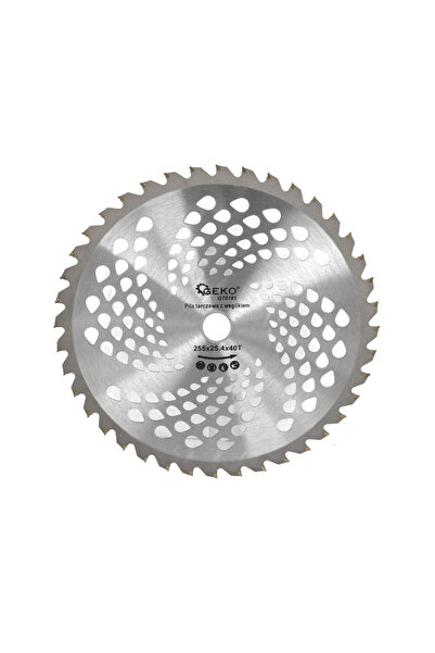 GEKO Lamă de motocoasă 255 x 25.4 mm x 40 dinți, G 78181