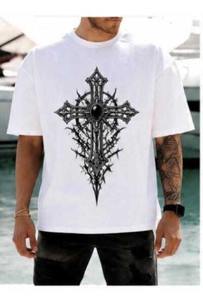 classy moda Unisex πολύχρωμο μπλουζάκι με στάμπα Oversize Streetwear Άνετη εφ...