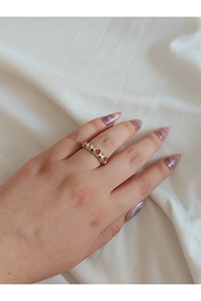 bijoux uniques Mineli Adjustable Steel Women's Ring