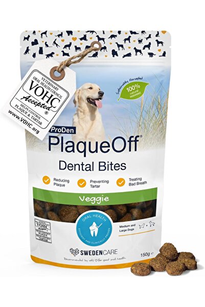 proden PlaqueOff Dental Bites for Dogs Tartar & Bad Breath Remover 100% Natur...
