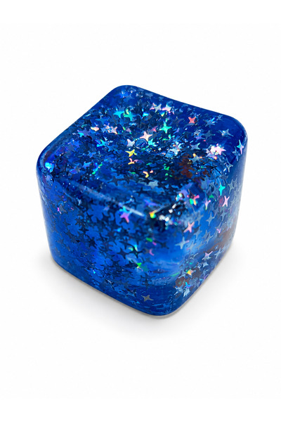 Squishy Jucărie Antistres cu Gel și Sclipici, Figurine Marine, Steluțe și Căl...