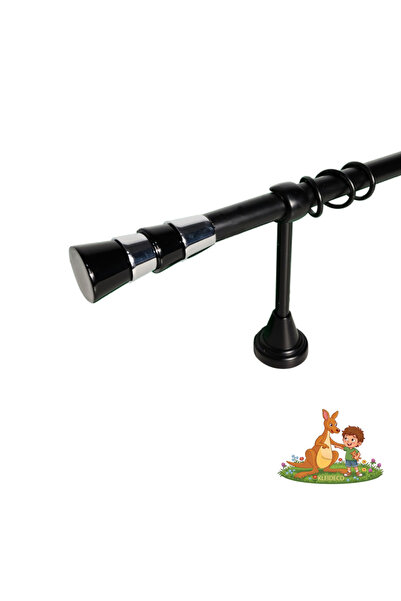 KLEIDECO Galerie simpla perdea FRANTA, Metal, Diametru 19 mm, Capete MARSEILL...