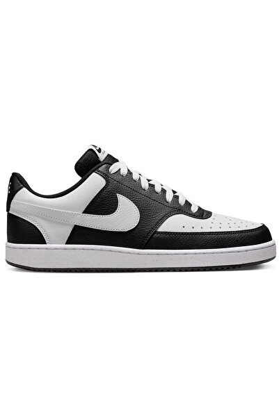 Nike Air Force Dh3158-101 Court Vision Low Unisex Daily Sports Shoes White-Black
