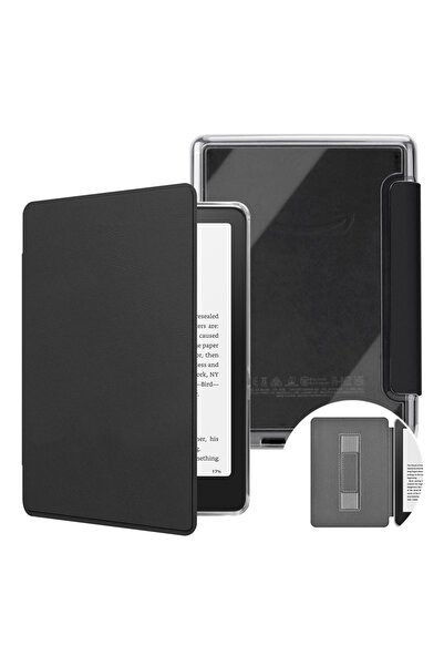 Choice5 Prestige Black Acrylic Kindle Case with Hand Strap for 6" Kindle (11t...