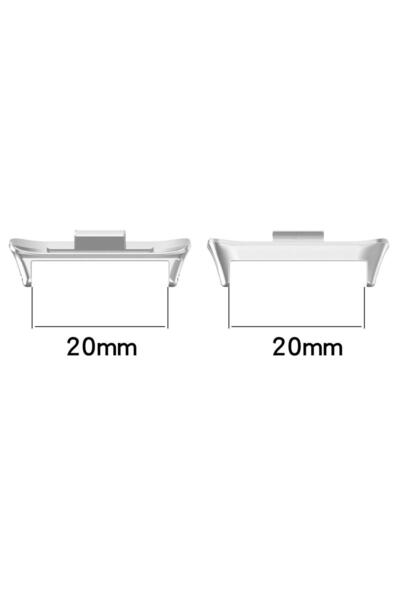 Choice4 20mm silver 1 Pair Adapter for Redmi Watch 6 Watch 5/4 Connector Brac...