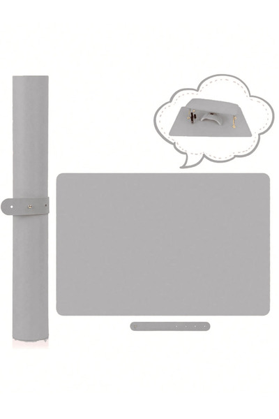 Choice5 Grey 1pc 1/2pcs Pink Nail Art Table Mat Portable Foldable Nail Art Ar...