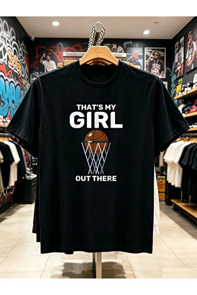 Ekim11 تي شيرت برسومات كرة السلة للرجال من Basketball Cheer Dad That My Girl،...