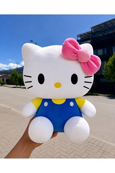 greenfor evlife Hello Kitty Peluş Oyuncak Yeni Seri 50cm- Yumuşak & Sevimli