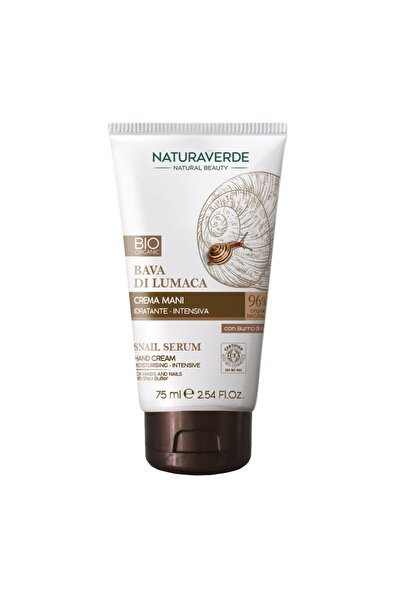 Naturaverde Extract organic de melc și cremă de mâini cu unt de shea Bio 75 ml