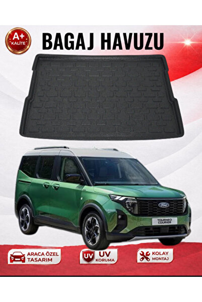 MODxAUTO Ford Tourneo Courier 2024 Sonrası 3D Bagaj Havuzu PREMIUM A+