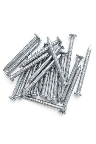 Duravel 2" 50Pcs Flat Head Concrete Nails Hardened Fluted Tiling High Strengt...