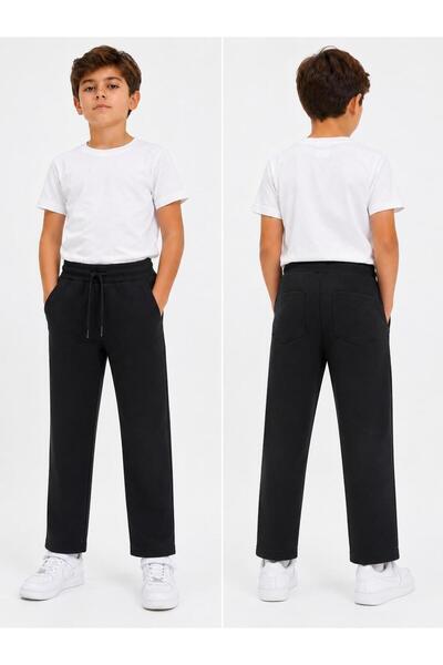 Dıgıl Kids Ribbed Sweatpants Pantalon Lycra Primary School Secondary School 2...