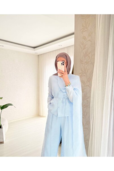 BELLASTORE Baby Blue Suit