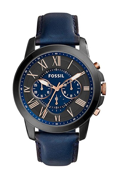 CCMED Men Analog Round Shape Leather Wrist Watch