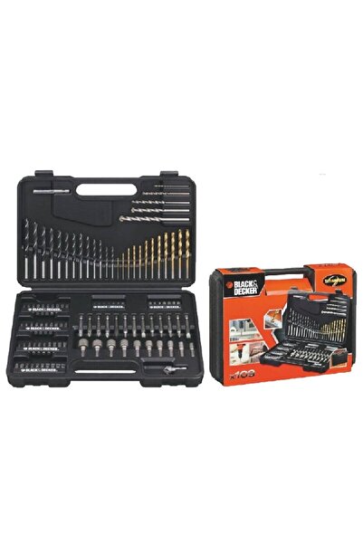 Black&Decker BLACK DECKER A7200 SET DE BROȘE DE GĂURIT 109 buc.