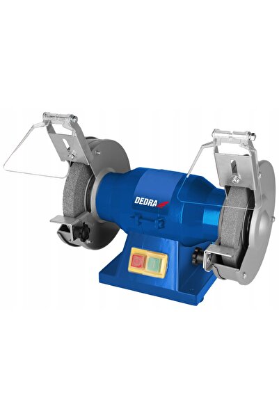 Dedra-Polonia Polizor de masă DEDRA 150W, cu disc dublu de piatră, disc de 125mm