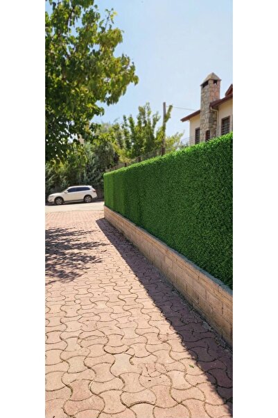 msy garden fenc 75cm x 6 m Yeşil Çim Çit Örgülü Bahçe Teli Yüksek Kalite Bahç...