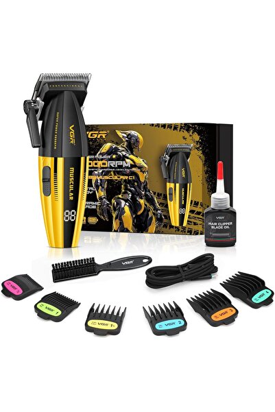 VGR V-285 Fresh Feed Men's Shaver, Professional 9000 RPM Hair Clipper, Mini L...
