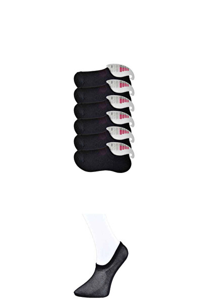 mtm My The Mall Clothing Black Women's Invisible Socks 6 Pairs