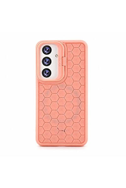 DARA Husa de Protectie TPU, DARA, pentru Samsung Galaxy S24, 3D Cube, cu Inel...