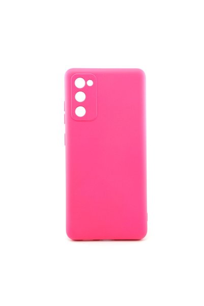 DARA Калъф за Samsung Galaxy S20 FE, DARA, от течен силикон, с микрофибър отв...