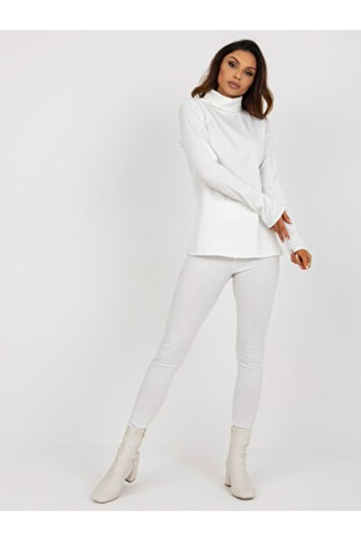 LAKERTA Women's Blouse, LAKERTA, Cotton, Long Sleeve, Ecru, model LK-BZ-50919...