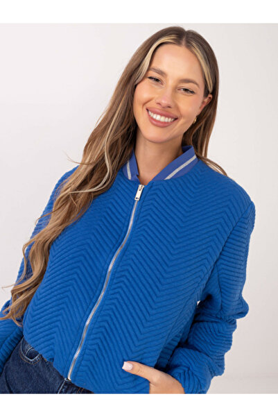 rue parıs Women's Jacket, RUE PARIS, Polyester, Long Sleeve, Dark Blue, model...