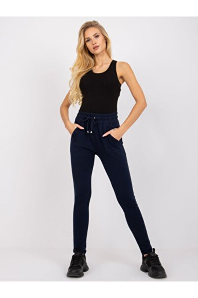 Basic Feel Good Pantaloni Trening Dama Lunga, Sport, BASIC FEEL GOOD, Bleumar...