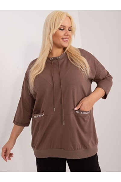 melle Bluza Dama, MELLE, Bumbac, Maneca 3/4, Maro, model RV-BZ-14001.46